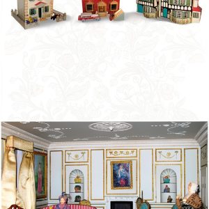 Antique Dollhouse History Book by Pen & Sword History-0